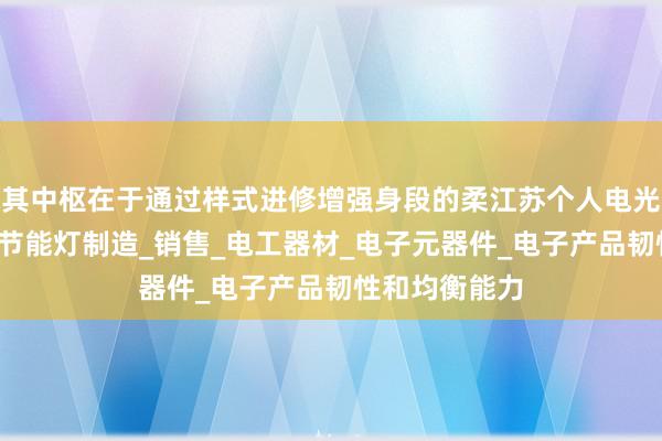其中枢在于通过样式进修增强身段的柔江苏个人电光源有限公司_节能灯制造_销售_电工器材_电子元器件_电子产品韧性和均衡能力